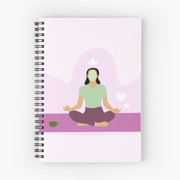 Item preview, Woman Practicing Yoga, Mindfulness and Relaxation designed and sold by SimplyAdrienne.