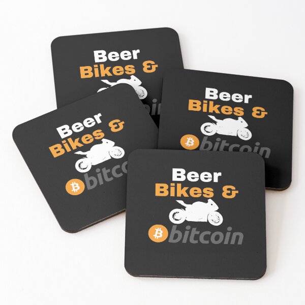 Item preview, Beer Bikes and Bitcoin - Bitcoin Original (SportBike) designed and sold by Cryptohaven.