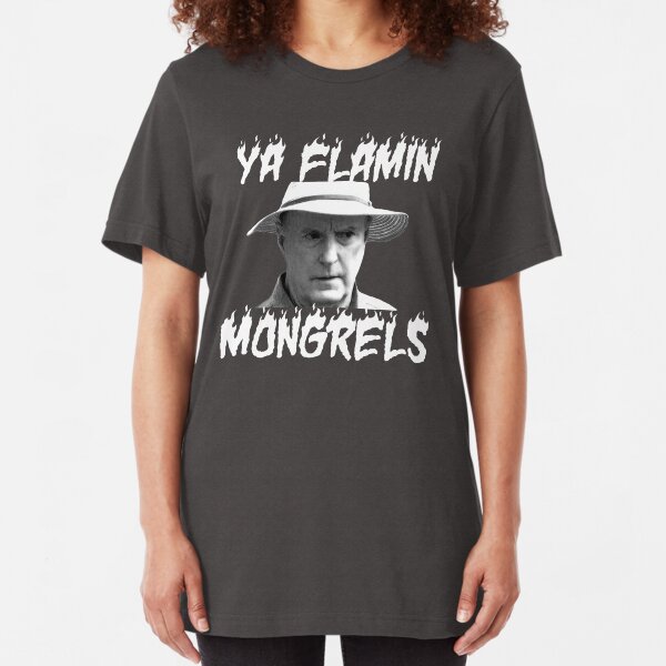 Alf Stewart Flamin Mongrels Slim Fit T-Shirt