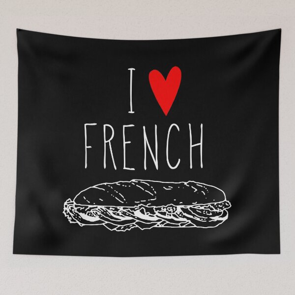 Item preview, I love french sandwich designed and sold by kcaandwu.