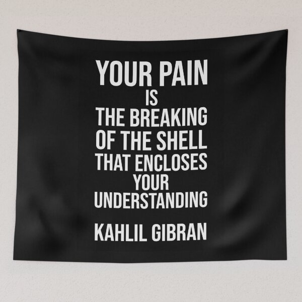 Item preview, The Shell- Gibran quote designed and sold by Philippe Derungs.