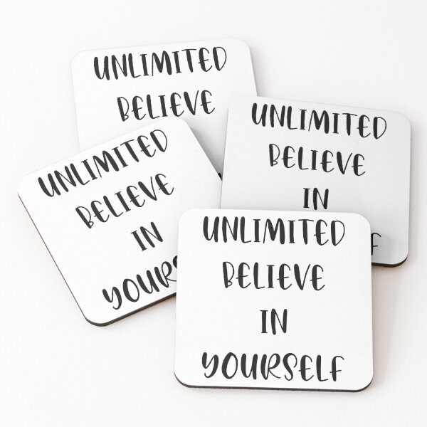 Item preview, Motivation Unlimited believe in yourself designed and sold by JirehShop.