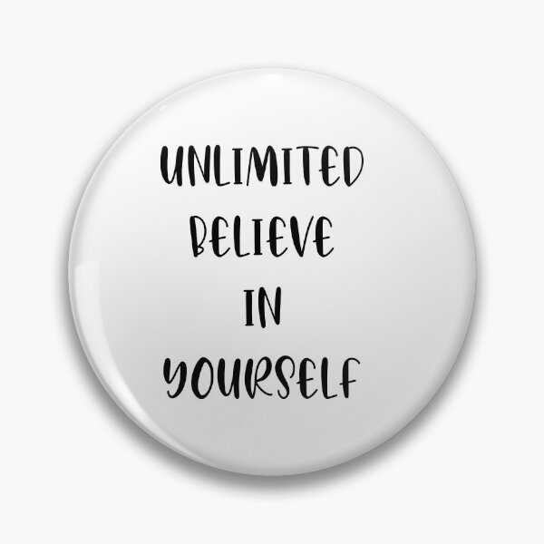 Item preview, Motivation Unlimited believe in yourself designed and sold by JirehShop.