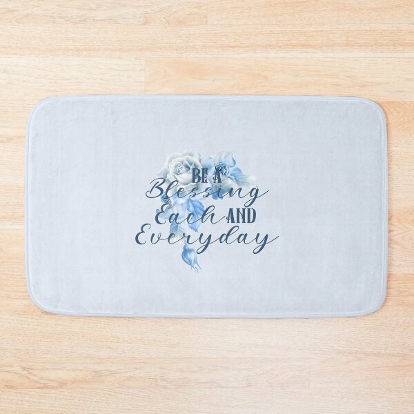 Item preview, Be A Blessing Each And Everyday - Light Blue designed and sold by PawsitiveMum.