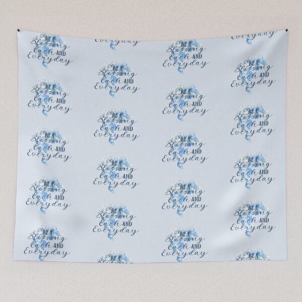 Item preview, Be A Blessing Each And Everyday - Light Blue designed and sold by PawsitiveMum.