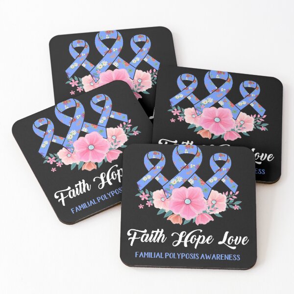 Item preview, Faith Hope Love Familial Polyposis Awareness designed and sold by frechettee.