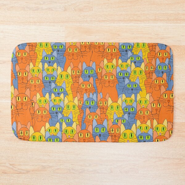 Item preview, Comical Cat Crowd designed and sold by Jean Gregory Evans.