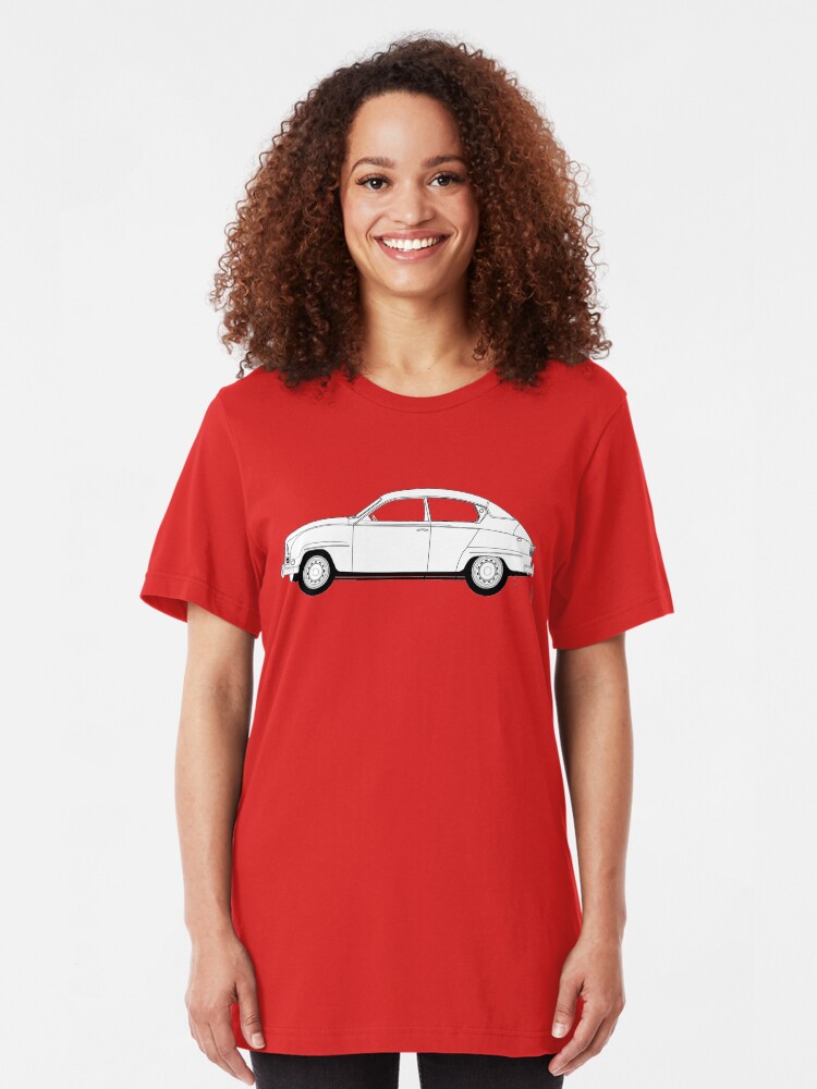 Alternate view of SAAB 96 Slim Fit T-Shirt