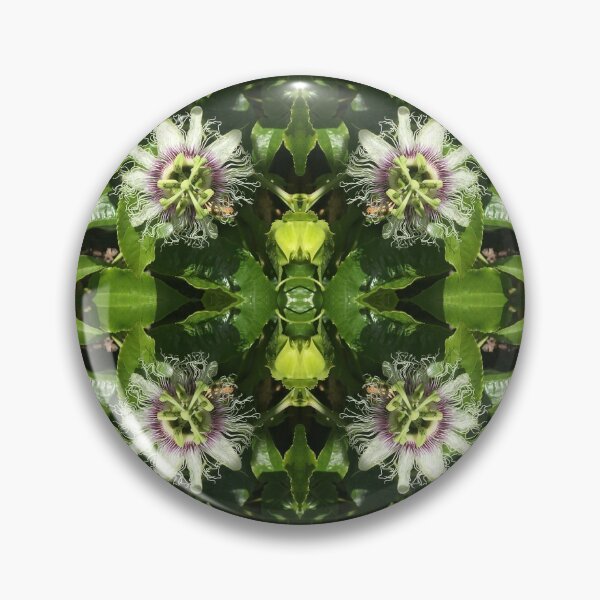 Item preview, Botanical, Divine - Lime and Lilac Passionfruit Flowers, Sunning on the Vine designed and sold by RoseAromas.