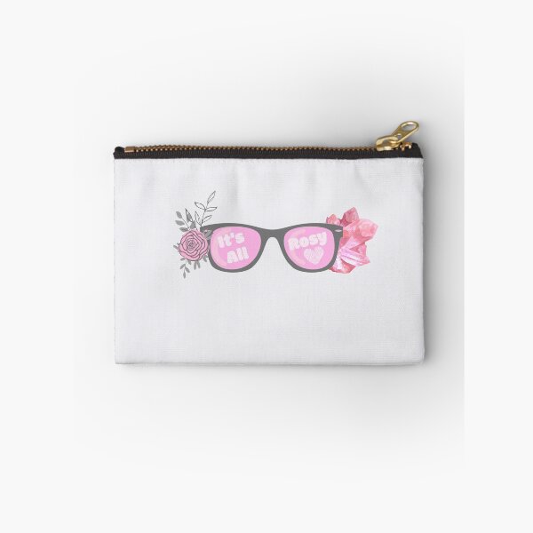 Item preview, It's All Rosy Rose Colored Glasses with Rose and Crystals  designed and sold by MajestyMaker.