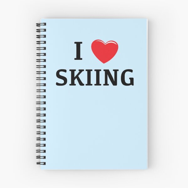 Item preview, I Love Skiing  designed and sold by Johnston Creative.