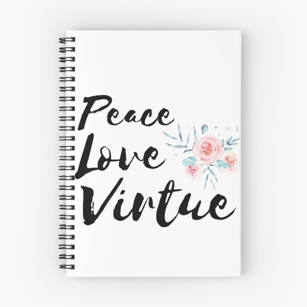 Item preview, peace love virtue designed and sold by JocelynCrafts.