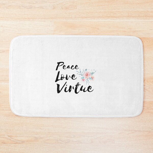 Item preview, peace love virtue designed and sold by JocelynCrafts.