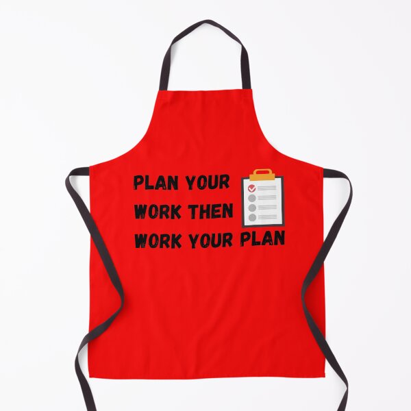 Item preview, PLAN YOUR WORK THAN WORK YOUR PLAN designed and sold by Wise-Words-4U.