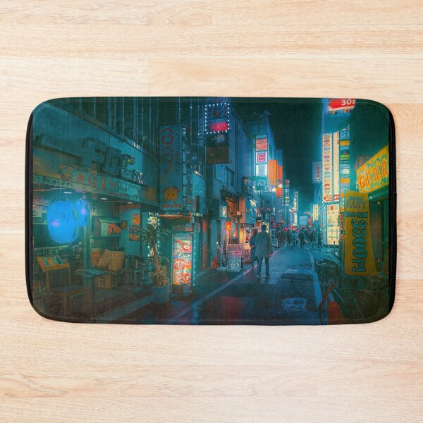 Item preview, Neon Path - Tokyo Japan Night Photography designed and sold by Anthonypresley.