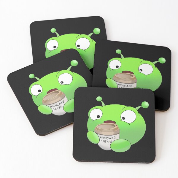 Item preview, Coffee Time with Mooncake  designed and sold by RitaLaiArt.