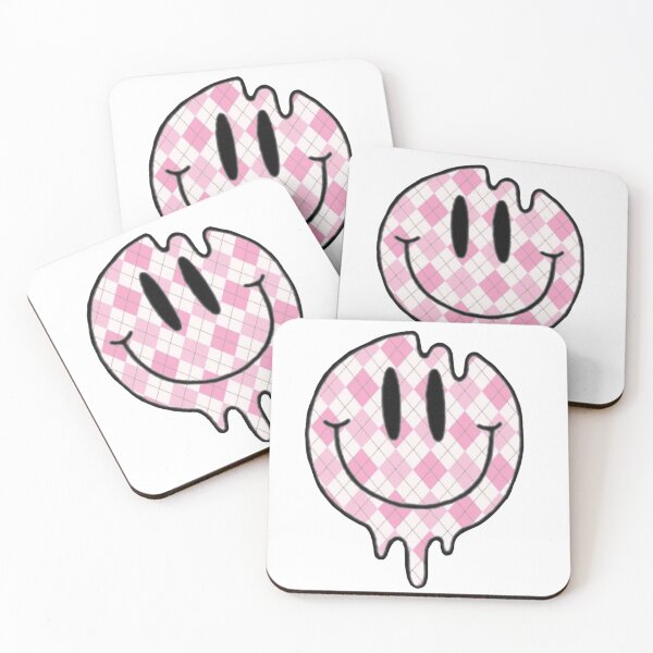Artikelvorschau, Rosa Argyle-Smiley-Gesicht entworfen und verkauft von ava-olivia.
