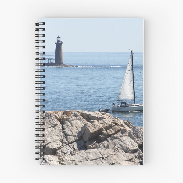 Item preview, Sailing past Ram Island Ledge designed and sold by Autumn Seas Photography.