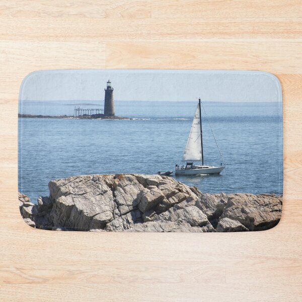 Item preview, Sailing past Ram Island Ledge designed and sold by Autumn Seas Photography.
