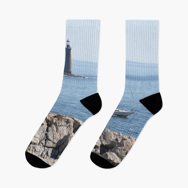Item preview, Sailing past Ram Island Ledge designed and sold by Autumn Seas Photography.