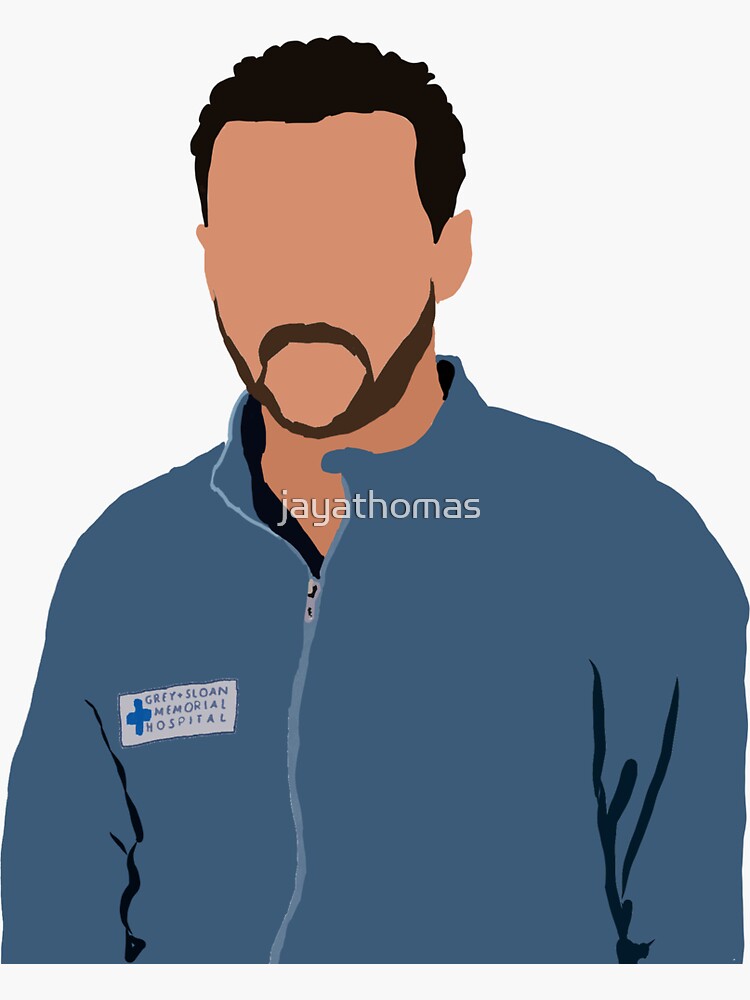 "jackson avery" Sticker by jayathomas Redbubble