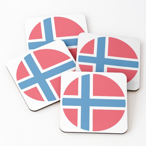 Item preview, norwegian flag designed and sold by rclsivcreative.