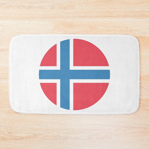 Item preview, norwegian flag designed and sold by rclsivcreative.