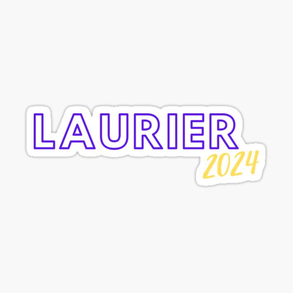 "Laurier 2024" Sticker for Sale by jreiken Redbubble