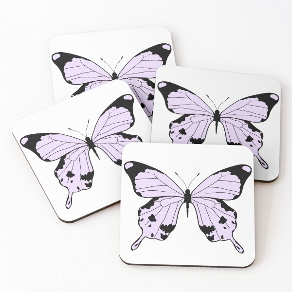 Item preview, Signs from the Universe - Purple Butterfly Illustration designed and sold by retrogradeee.