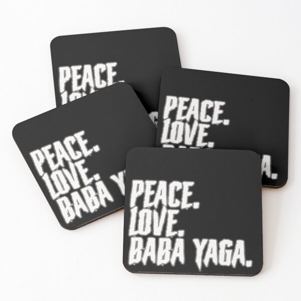Item preview, Peace. Love. Baba Yaga. designed and sold by OhhRock.