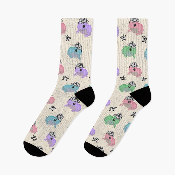 Item preview, Colorful Frogs Wearing Cowboy Hats Pattern designed and sold by RoserinArt.