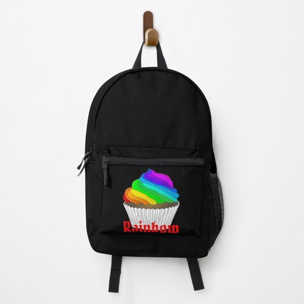 Item preview, Rainbow icing cupcake motif designed and sold by KeepItSimple089.