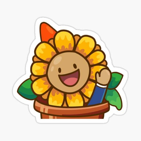 Plants Versus Zombies 2 Sunflower Sticker for Sale by Xavier Vandenberg in  2023