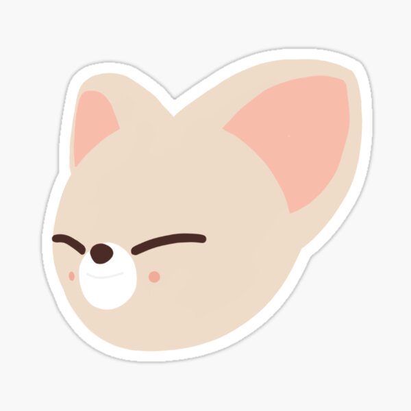 "skzoo jeongin" Sticker for Sale by audrey-vv | Redbubble