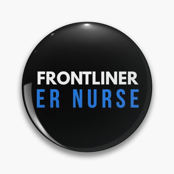 Item preview, Frontliner Emergency room nurse, er nurse designed and sold by doctors-apparel.
