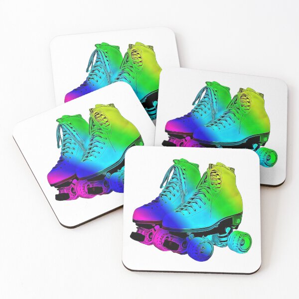 Item preview, Rainbow Roller Skates designed and sold by SLCollectibles.