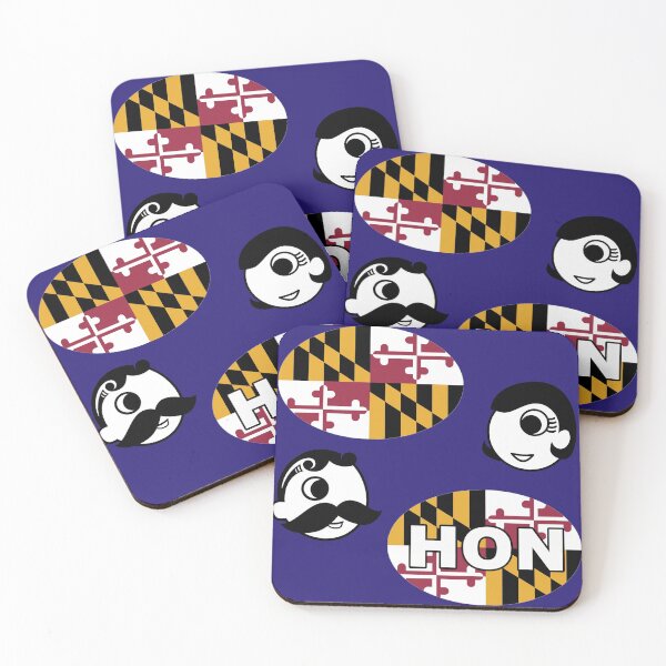 Item preview, Maryland State Flag Banner Baltimore Hon Natty Sticker Pack designed and sold by Draculaura2009.