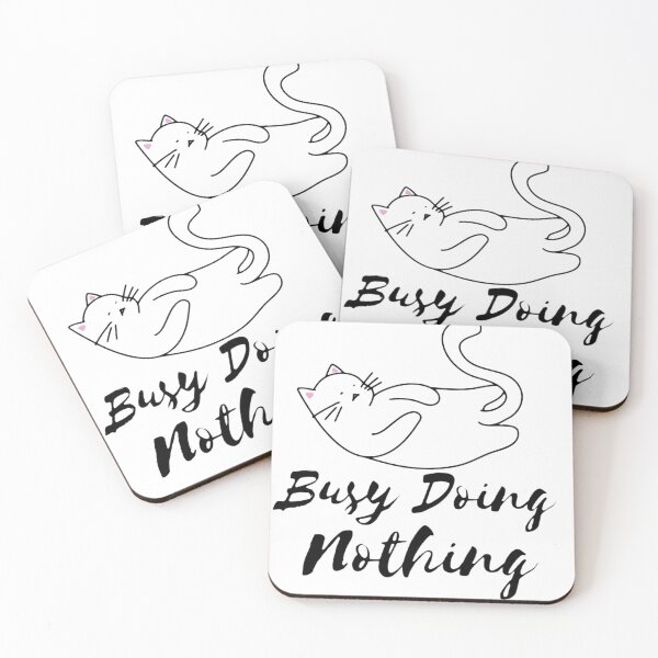 Item preview, busy doing nothing designed and sold by JocelynCrafts.