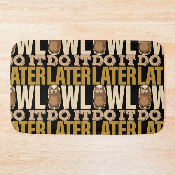 Item preview, Owl Do It Later | Do it After designed and sold by GravitiTees.