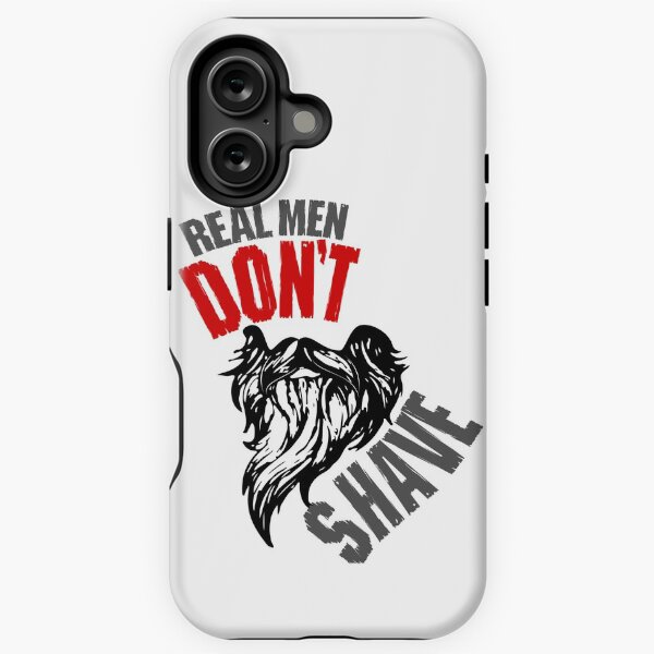 Item preview, Real Men Don't Shave designed and sold by Andrea Arana.
