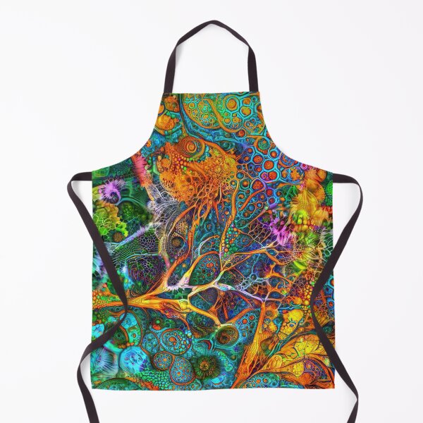 Item preview, Deepdream floral fractalize space abstraction designed and sold by blackhalt.