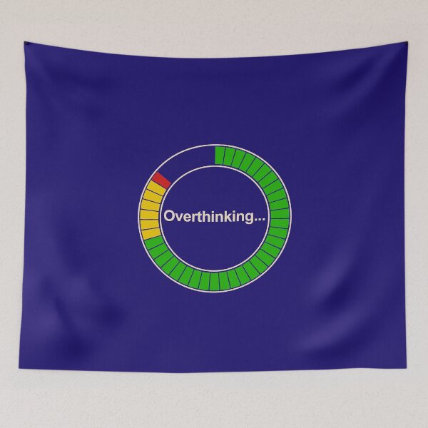 Item preview, Overthinking scale designed and sold by HappySchnapper.