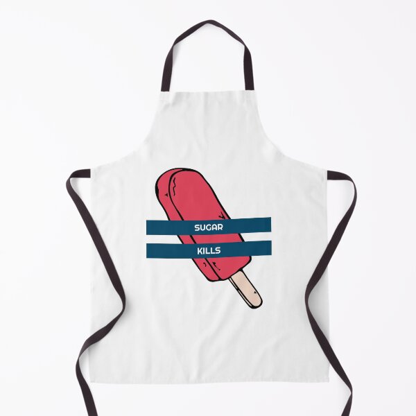 Item preview, a red popsicle, a frozen treat, diabetes awareness design, sugar kills people designed and sold by SuperiorPrints.