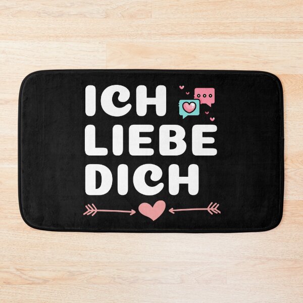 Item preview, ICH LIEBE DICH  #LoveYou #Valentines designed and sold by AmazingEcraft.