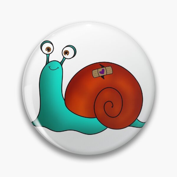 Item preview, Solomon the snail designed and sold by BaileyDArt.
