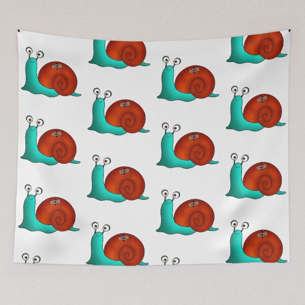 Item preview, Solomon the snail designed and sold by BaileyDArt.