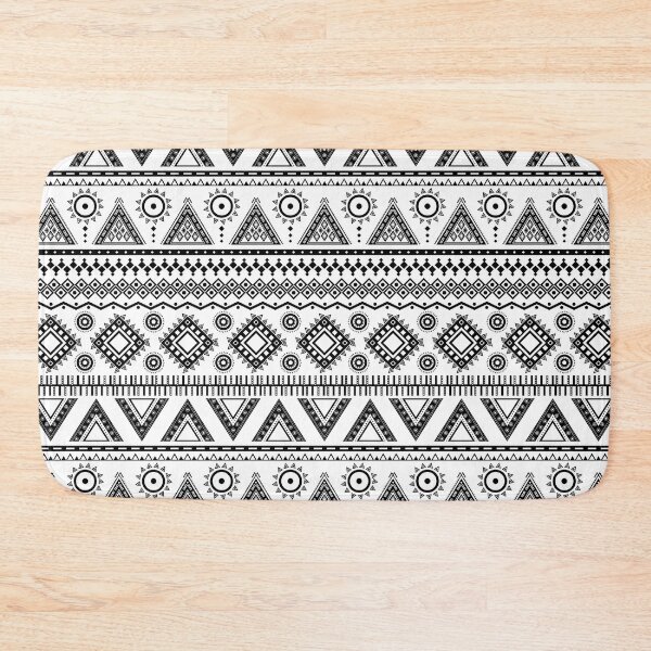 Item preview, Tribal Aztec Mexican pattern Print designed and sold by GutsyShop.