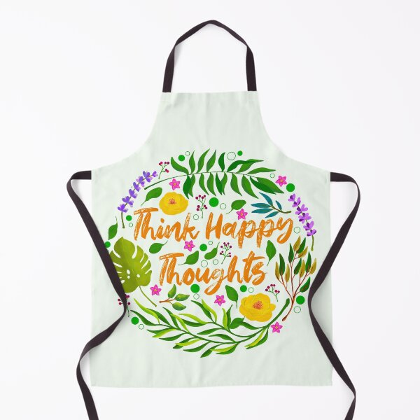 Item preview, Think Happy Thoughts designed and sold by ethnicdrawing.