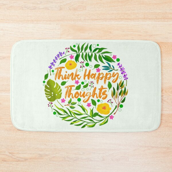 Item preview, Think Happy Thoughts designed and sold by ethnicdrawing.