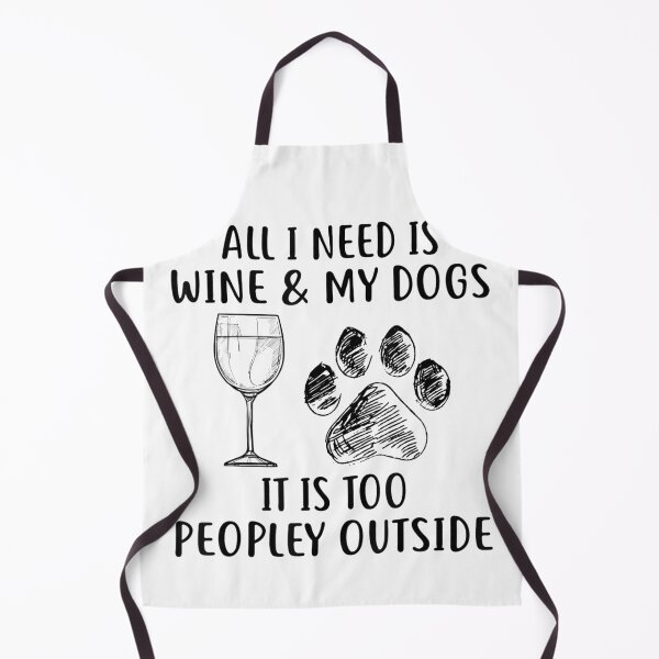 Item preview, All i need is wine and my dogs designed and sold by linhkaphung.